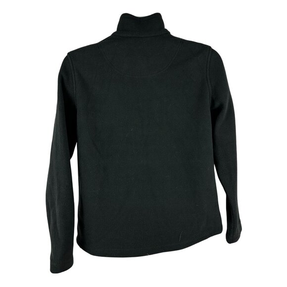 Natural Reflections Mens Black Full Zip Fleece Jacket Medium - Picture 2 of 5